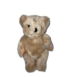 Antique Old Fully Jointed 8 Inch Plush‎ Teddy Bear 60s